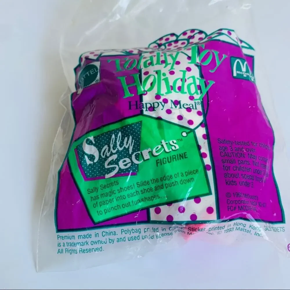 NEW 1993 Mattel Sally Secrets Figurine